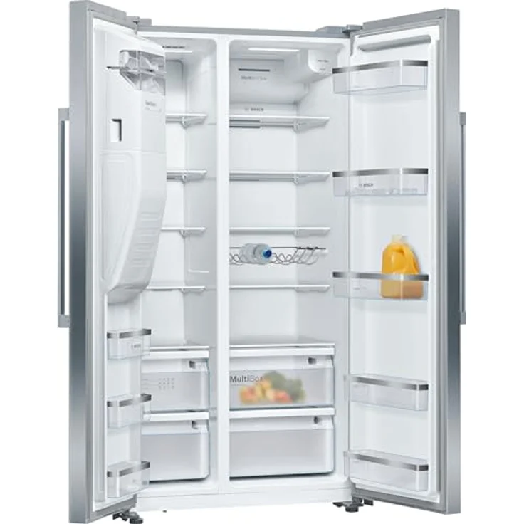 Bosch KAD93AIDP, Amerikanischer Side-by-Side Kühlschrank mit No Frost, Edelstahl Antifingerprint, 178.7 x 90.8 cm – Bild 2