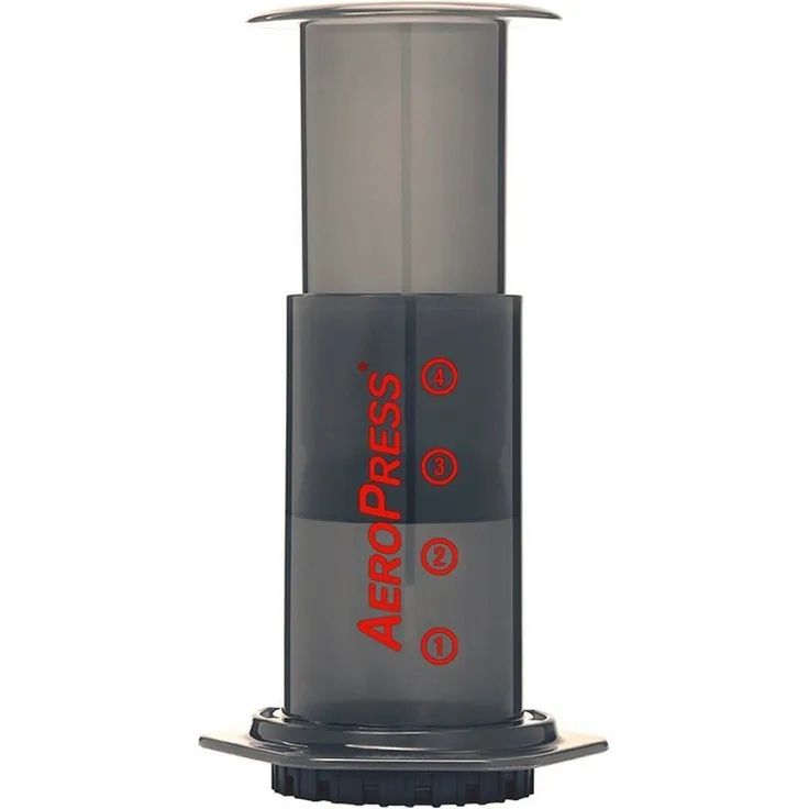 AeroPress Kaffeebereiter Coffee Maker, inkl. 100 Filtern - Kaffeebereiter für unterwegs, sanfter Luftdruck für perfekten Kaffeegeschmack
