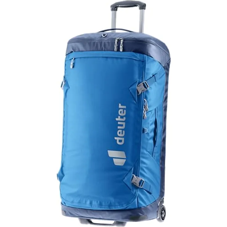 Deuter Pro Movo, Blau, Duffel-Rolltasche mit 90 l Volumen, nachhaltig und wasserabweisend