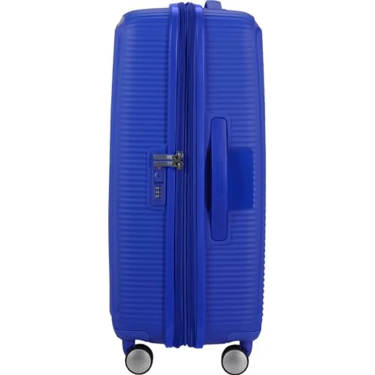 American Tourister SOUNDBOX COBALT BLUE SPINNER 67/24 TSA EXP erweiterbarer Koffer – Bild 3