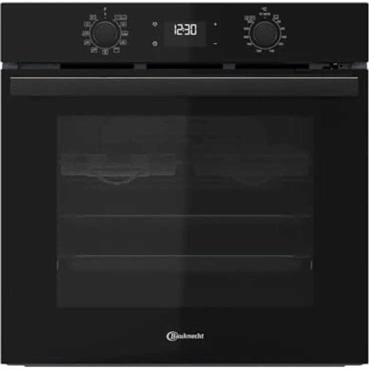 Bauknecht BBA285PU1ZK Einbaubackofen groß mit AutoClean-Funktion, Schwarz, versandkostenfrei