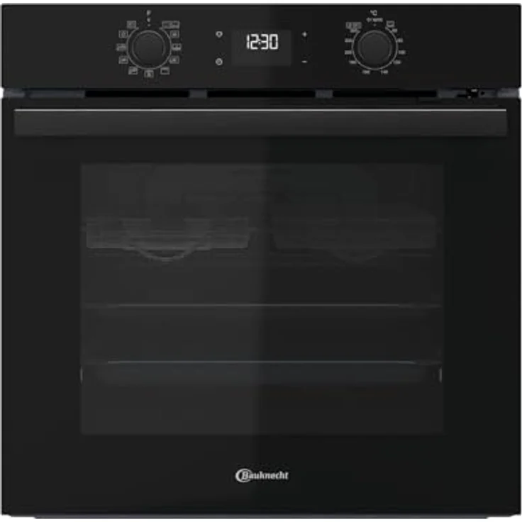 Bauknecht BBA285PU1ZK Einbaubackofen groß mit AutoClean-Funktion, Schwarz, versandkostenfrei – Bild 1