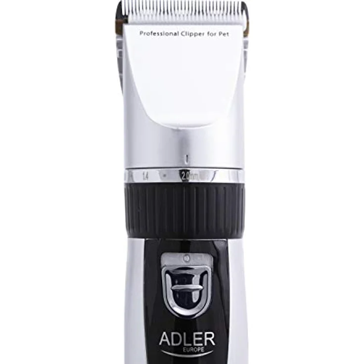 Adler AD 2823, Netz/Akku Haarschneider für Haustiere mit Titankopf und 4 Kammaufsätzen, USB-Ladung – Bild 7