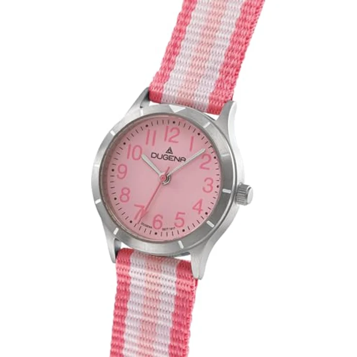 Dugena Kinder-Armbanduhr Adventure Kidz, Titan, wasserdicht, 10 bar, rosa – Bild 2