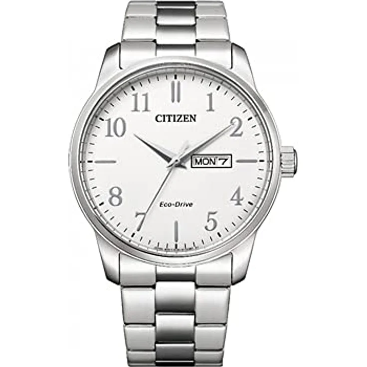Citizen Herrenuhr Sports Solar BM8550 81AE, Solaruhr, 42 mm, silber – Bild 2
