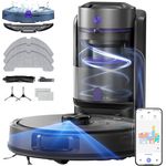 Laresar L30 Saugroboter mit Wischfunktion und Absaugstation, 10.000 Pa, LiDAR-Navigation, beutellos, 4-in-1 Reinigung, 200 Min Laufzeit, APP-Bedienbar