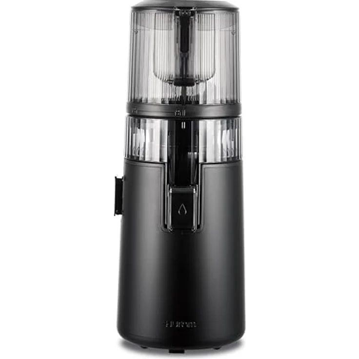 Hurom H70ST, Slow Juicer mit 1.8L Kapazität, automatischer Entsaftungsfunktion, BPA-frei, 150W, mattschwarz, 15 Jahre Garantie – Bild 1