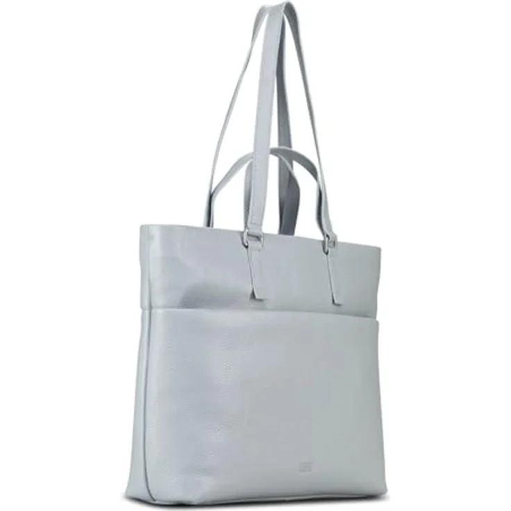 Jost Vika Handtasche, Henkeltasche aus 100% Leder, 36 cm, blau – Bild 6