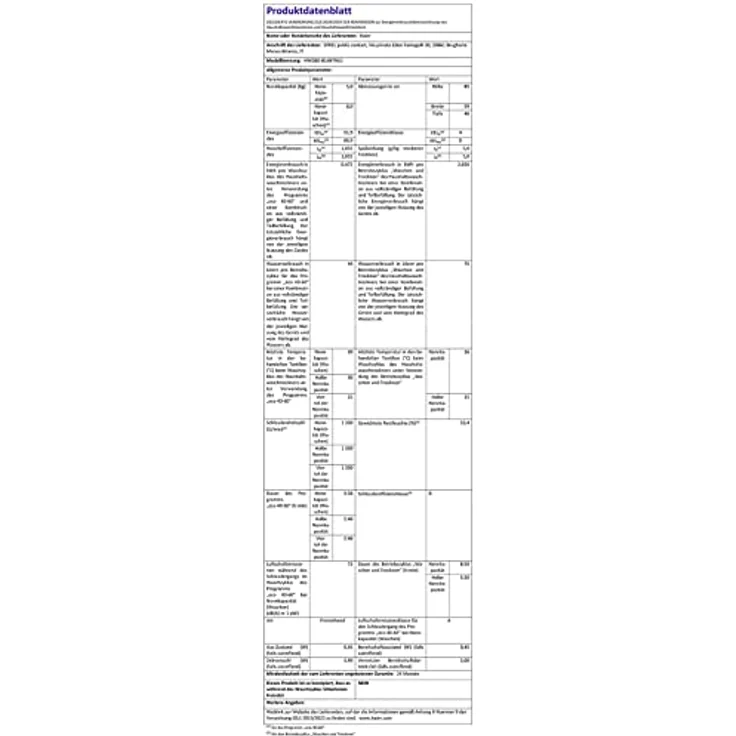 Haier HWD80-B14979U, Waschtrockner, Energieeffizienzklasse D, Standgerät, Breite 59 cm, Geräuschemissionsklasse A, weiß – Bild 12