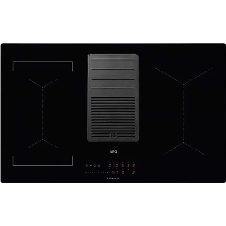 AEG IDE84243IB ComboHob Kochfeldabzug Induktion, Umluftbetrieb, 83 cm breit – Bild 1