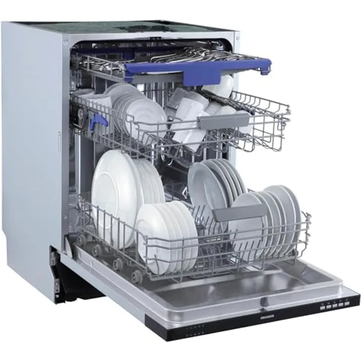 Oranier GSV660, Vollintegrierbarer Einbaugeschirrspüler mit hoher Kapazität und EAN 4051543135076