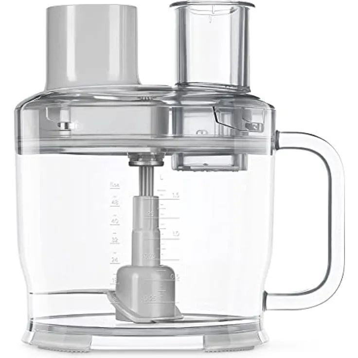 Smeg HBFP11 Mixerzubehör Küchenmaschine, Plastic - Multifunktionales 5-in-1-Küchengerät, rutschfeste Füße, abnehmbares Getriebe