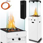 KESSER® Heizstrahler Gas Terrassenheizstrahler Gasheizungen Gasheizstrahler Gasheizer inkl. Schutzhülle Outdoor-Heizung Mobiler Heizpilz Flammenheizer, Pyramide Terrassenheizer, - Preisvergleich