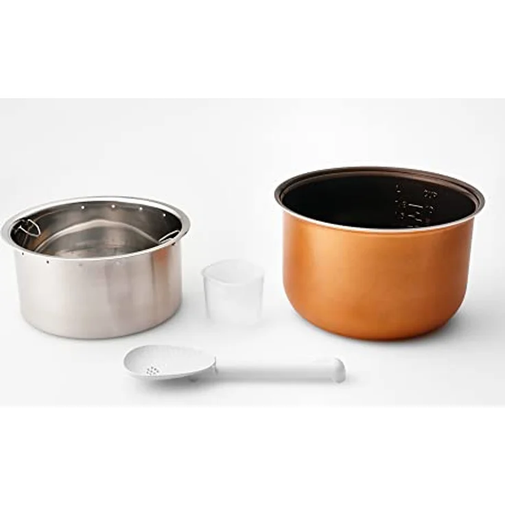 Solis Rice & Potato Cooker 8161 - Kartoffel- und Reiskocher - Dampfgarer mit Timerfunktion - 7 Programme - Aufwärmfunktion - 5 Liter Fassungsvermögen - Silber – Bild 4