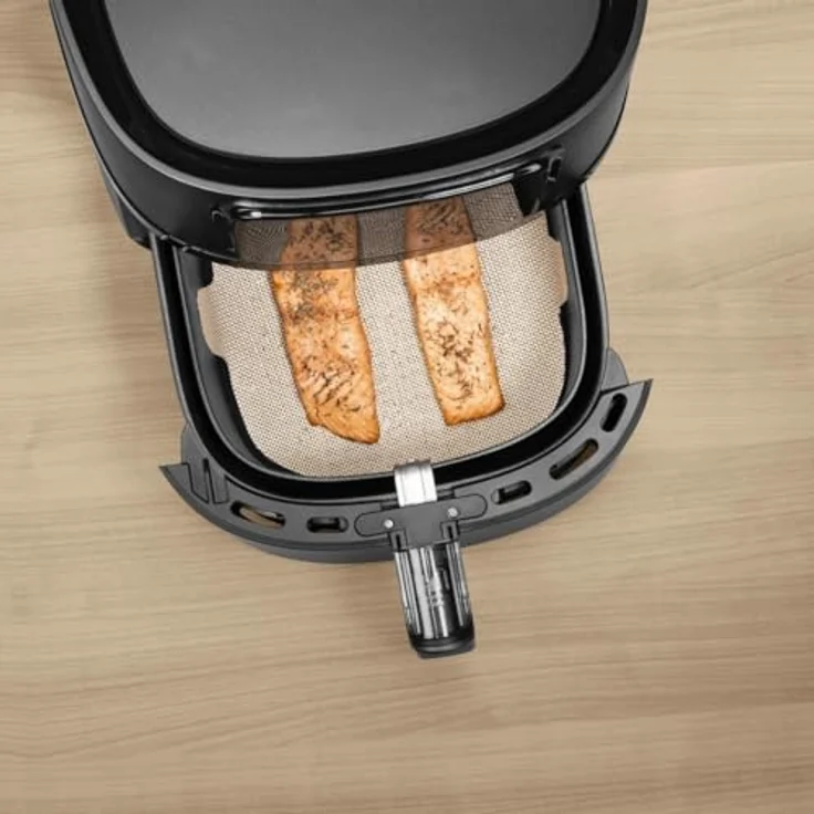 Xavax Schutzeinlagen für Heißluftfritteusen, 2er Set, Anti-Haft, zuschneidbar, hitzebeständig bis 260 °C – Bild 7