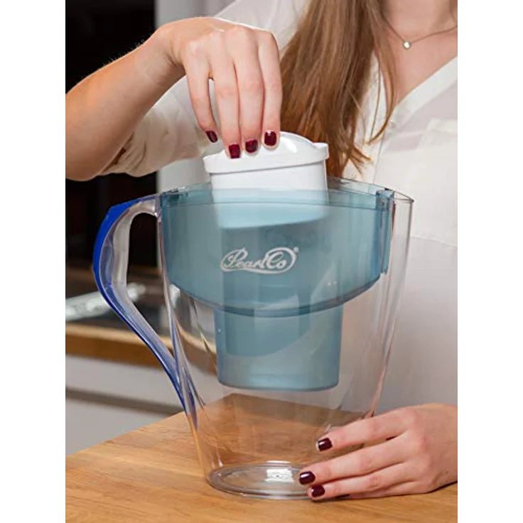 PearlCo Wasserfilter Astra (weiß) - mit 1 unimax Filterkartusche - passt zu Brita Maxtra – Bild 4
