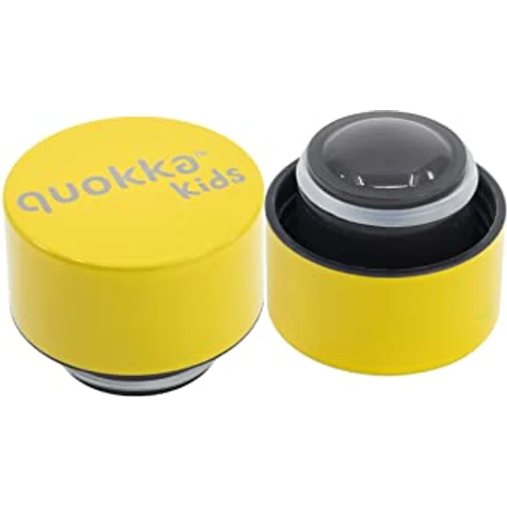 Quokka KIDS SOLID BRICKS, Thermosflasche mit Edelstahl-Aufhänger, 330 ml, doppelwandige Vakuumisolierung, BPA-frei, Anti-Leak-Verschluss – Bild 3