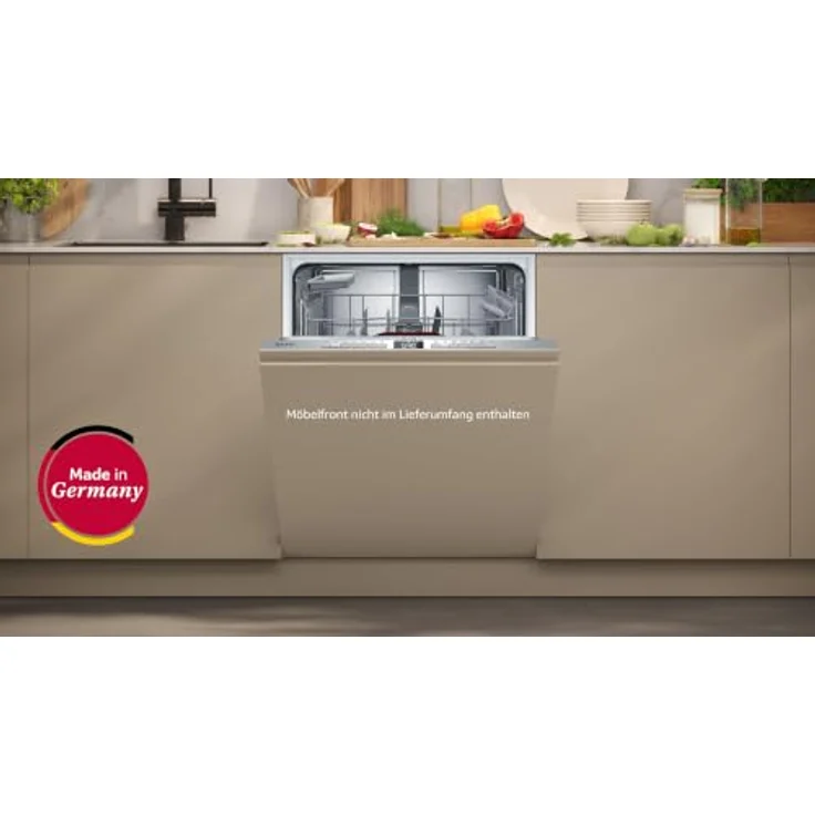 NEFF S275EAX16E Geschirrspüler vollintegrierbar, 60 cm, XXL, Energieeffizienzklasse A mit VarioScharnier – Bild 2