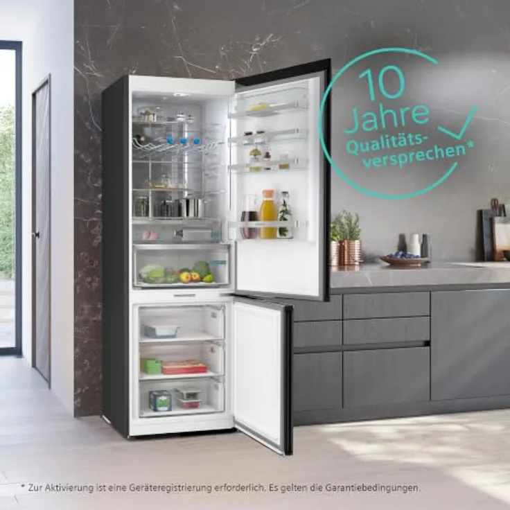 Siemens KG39NAIAU Kühl-Gefrierkombination A, hyperFresh 0°C, Total NoFrost, 29 dB, Energieeffizienzklasse A – Bild 13