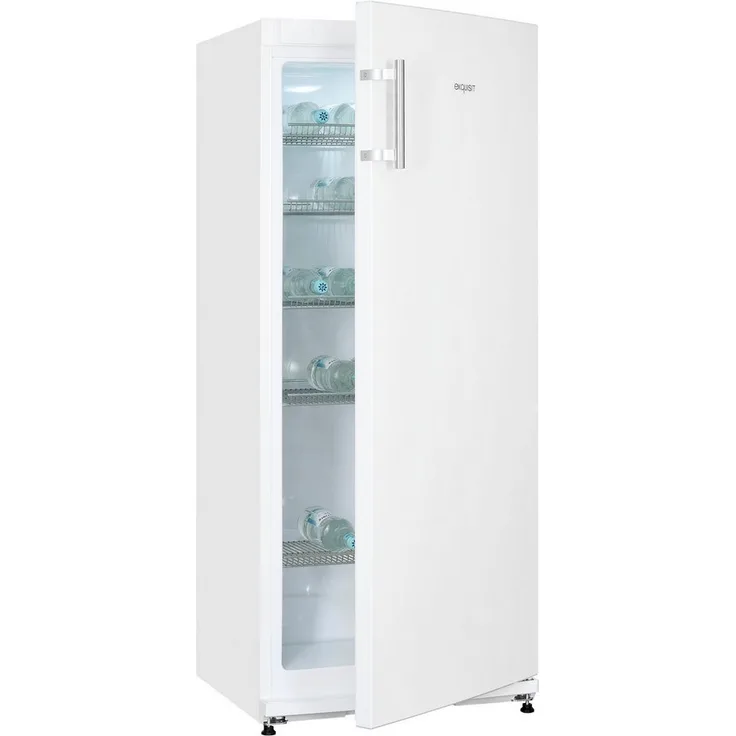 exquisit Getränkekühlschrank GKS29-V-H-280E weiss, 145,5 cm hoch, 60 cm breit, 254 l Kühlvolumen, LED-Innenbeleuchtung