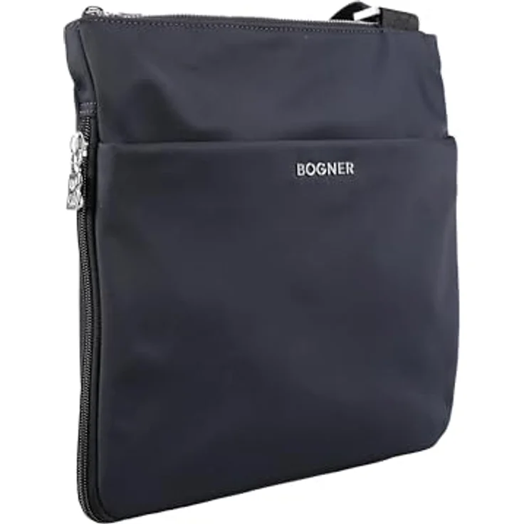 "BOGNER Umhängetasche Klosters, Nylon - Praktische Umhängetasche mit geräumigem Hauptfach, schwarz" – Bild 2
