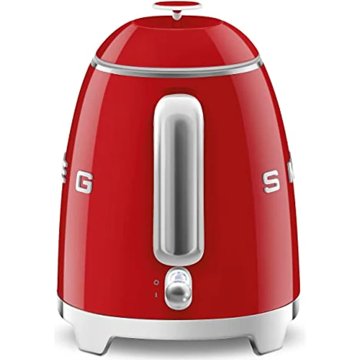 Smeg KLF05RDEU Wasserkocher Mini 50's Style, 1400W, 0,8 L, Kunststoff, Wasserstandsanzeige, rot – Bild 2