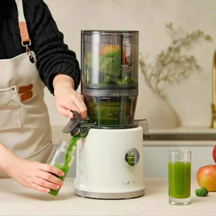 Hurom H80-ST, Slow Juicer mit 2,2 Liter Einfüllkammer und innovativer Slow-Juicing-Technologie – Bild 5
