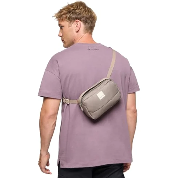 Vaude Coreway Gürteltasche, 24 cm, grau, 100% Polyester, ideale Begleiter für unterwegs – Bild 3
