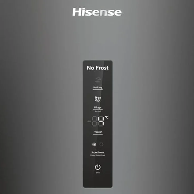 Hisense RM469N4AFD1 Kühl-Gefrierkombination, freistehend, NoFrost, 368 Liter, 229 L Kühlen, 113 L Gefrieren, XtremeFreeze, Smart Fresh, schwarz Inox – Bild 5