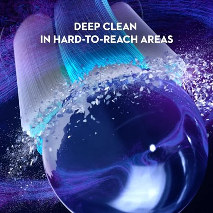 Oral-B iO Series 3 Ultimate Clean Elektrische Zahnbürste, Schwarz mit 3 intelligenten Modi und Smart Ring – Bild 5