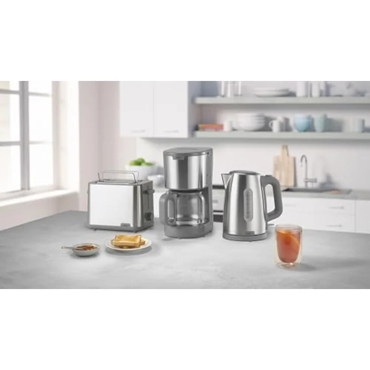Braun Kaffeemaschine PurShine KF1500GY, Filterkaffeemaschine mit Glaskanne & OptiBrew System, Anti-Tropf-Funktion, Automatische Sicherheitsabschaltung, 10 Tassen Kapazität, 1000W, Grau – Bild 5