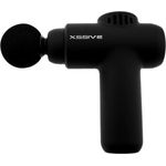 Xssive Mini Massage Gun, 30 Geschwindigkeitsstufen, 3200 RPM, Schwarz
