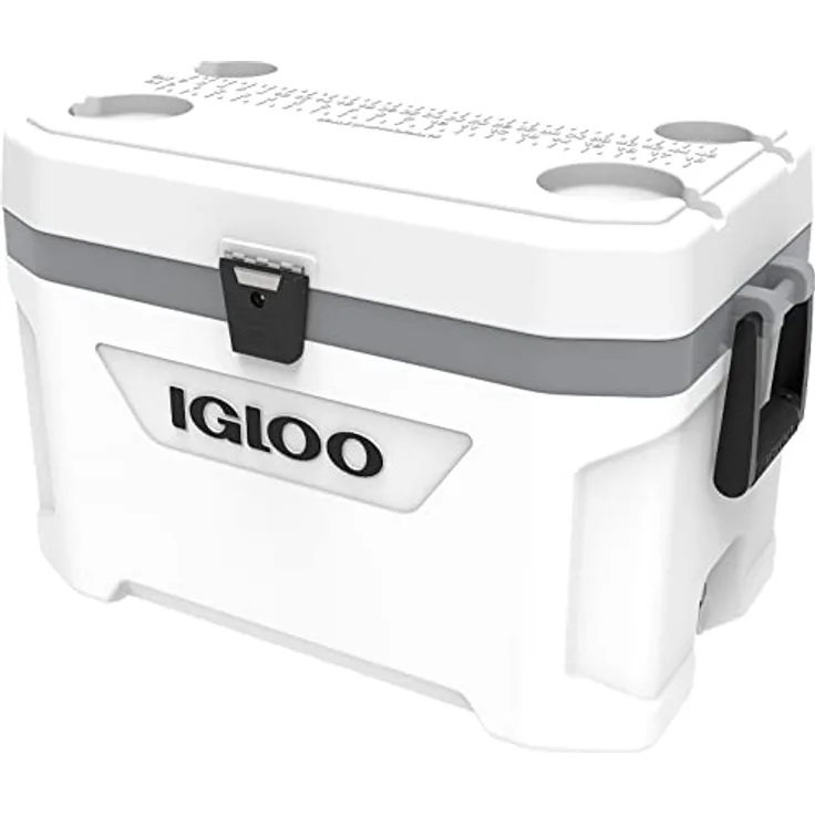 Igloo Marine Ultra 54 Kühlbox, 51 Liter, hohe Kühlleistung, weiß