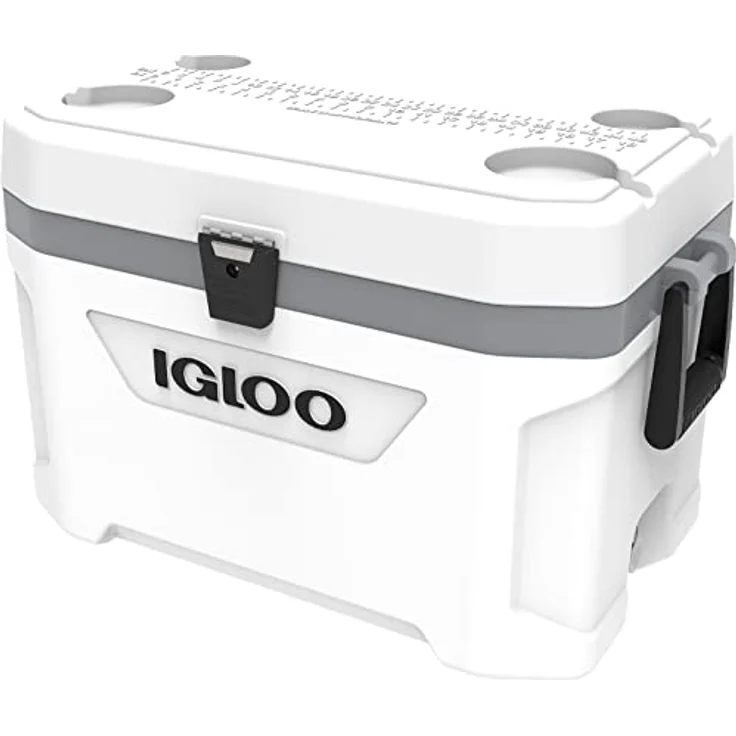 Igloo Marine Ultra 54 Kühlbox, 51 Liter, hohe Kühlleistung, weiß – Bild 1