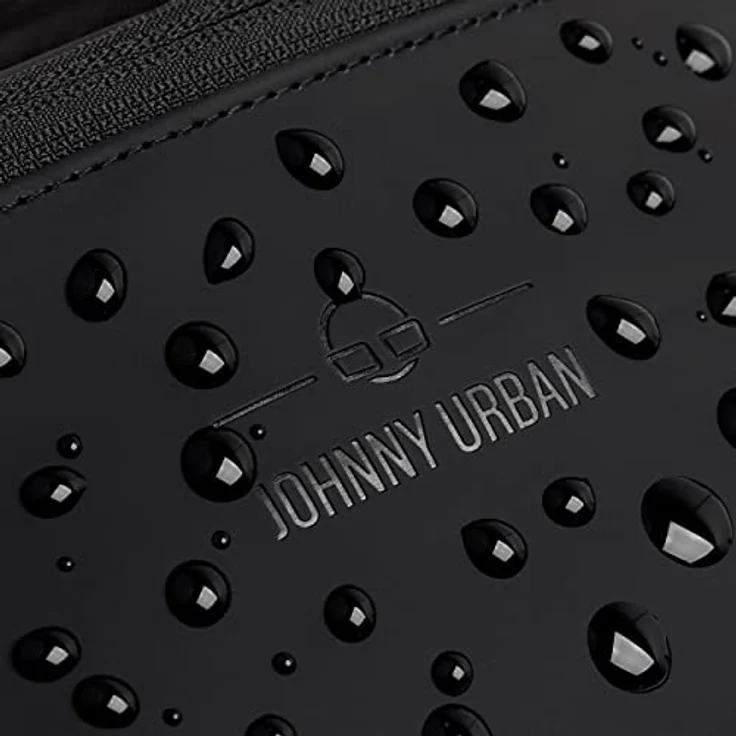 Johnny Urban Sleek Series Riley Gürteltasche, 38 cm, schwarz, 100% Polyurethan – Bild 6