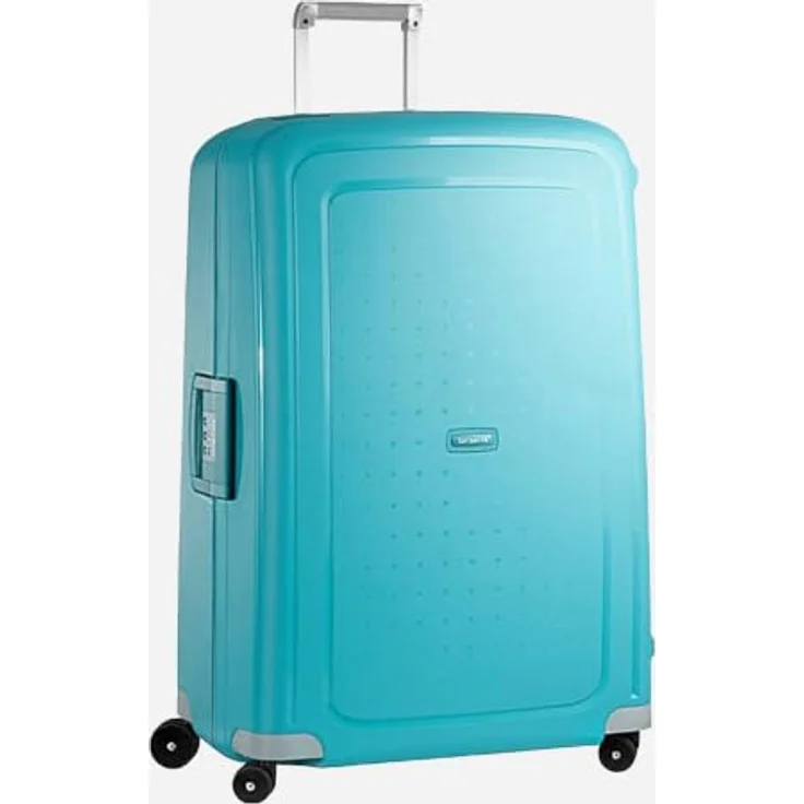Samsonite Koffer S'Cure, Blau, Leichtes Polypropylen-Material, Dreipunkt-Verschluss – Bild 2
