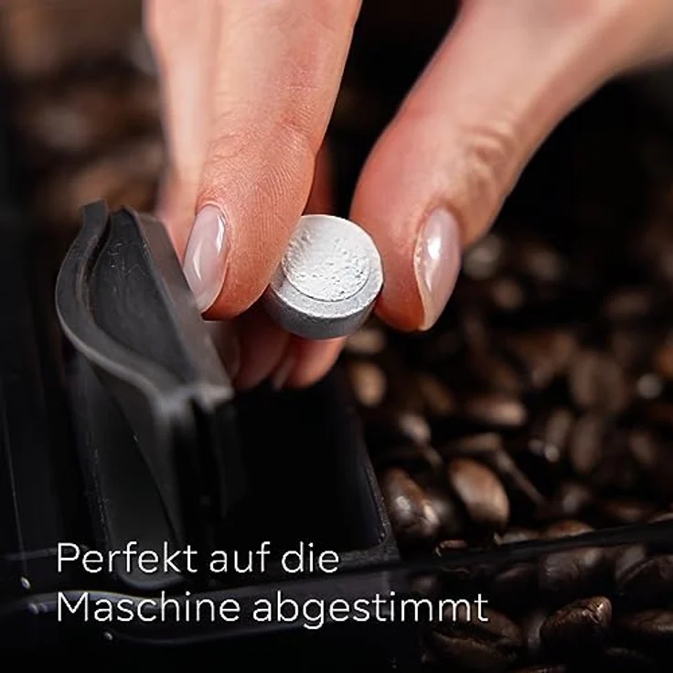 Siemens Multipack TZ80003A, Inhalt: 1 x 10 Reinigungstabletten (je 2,2 g) und 2 x 3 Entkalkungstabletten (je 36 g), für Kaffeevollautomaten der EQ Serie, weiß – Bild 2