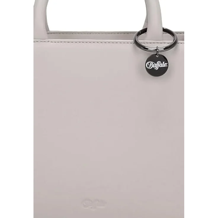 Buffalo Big Boxy Handtasche 26 cm, Beige, mit abnehmbaren Schulterriemen – Bild 7