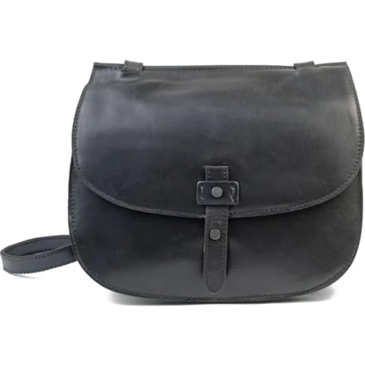 Harolds Aberdeen Slingbag S, Handtasche im Casual-Style aus Leder, Schwarz – Bild 2