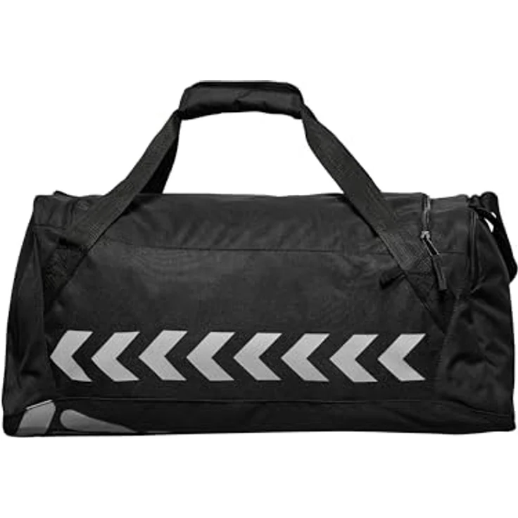 HUMMEL Sporttasche Core Sports, Reißverschlusstasche für Erwachsene, Schwarz – Bild 2