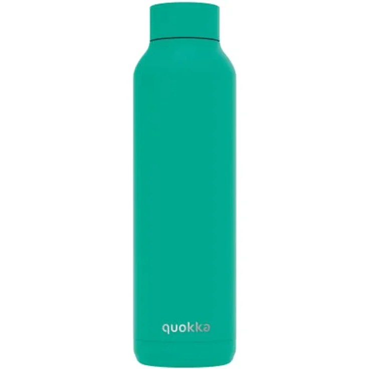 Quokka SOLID JADE GREEN, Thermosflasche aus Edelstahl 630 ml, doppelwandige Vakuumisolierung, Anti-Leak-Verschluss, BPA-frei – Bild 1
