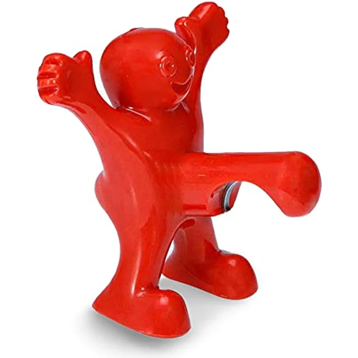 MikaMax Happy Men Set, Weinöffner Geschenkset, Flaschenöffner, Weinflaschen-Korkenzieher, Bierflaschenöffner, 8 cm Groß, Lustige Barzubehör Männer – Bild 3