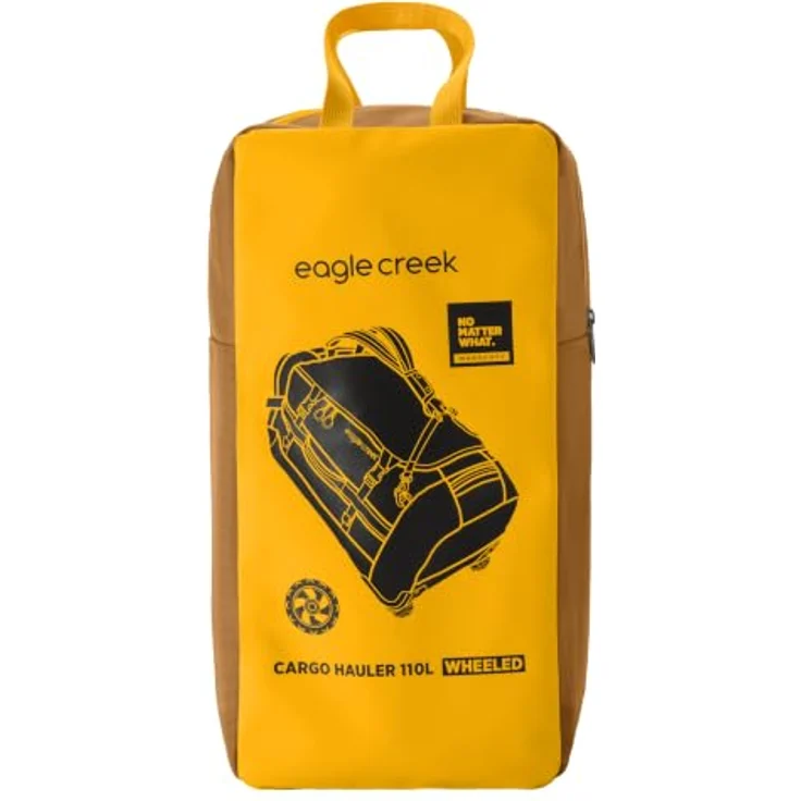 Eagle Creek Cargo Hauler 110 L, 2 Rollen Reisetasche 77 cm, gelb, 100% Polyester – Bild 5
