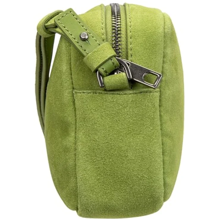 Liebeskind Ella Umhängetasche, 21 cm, 100% Leder, grün, mit hochwertiger Verarbeitung – Bild 3