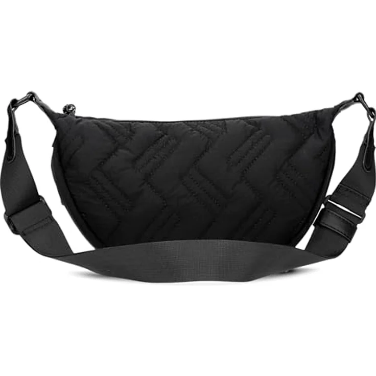 Zwei Cleo Umhängetasche, 30 cm, grau, aus 100% Nylon – Bild 4