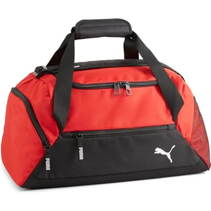 Puma Unisex Sporttasche 09023203, vielseitige Reisetasche für Sport und Freizeit, schwarz