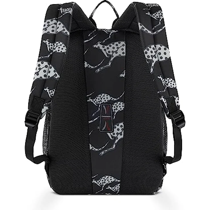 Chiemsee Jump N Fly Freizeitrucksack, schwarz mit gepolstertem Laptopfach und geräumigem Hauptfach – Bild 4
