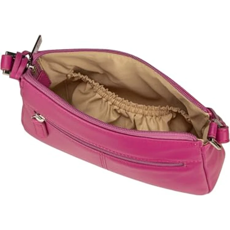 Picard Bodybag Really, Crossbody Bag aus feinem Rindleder, Violett, 23 x 6 x 15 cm – Bild 4