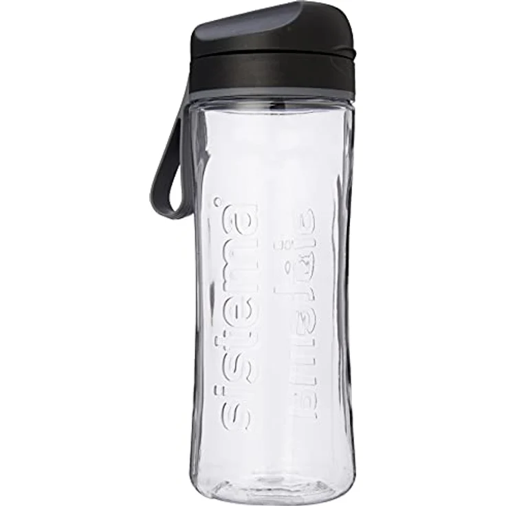 Sistema Feuchtigkeit Tritan Swift Flasche, 600 ml., plastik, schwarz, 9 x 7.3 x 10.9 cm – Bild 2