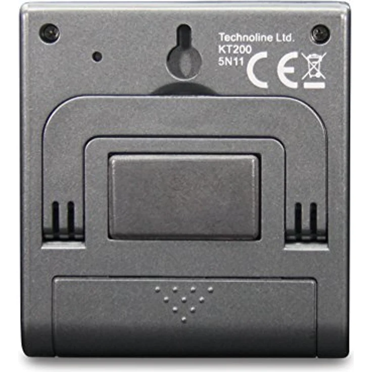 Technoline KT200 - klassischer, digitaler Kurzzeitwecker, Küchenuhr, Eieruhr, hochwertiges Edelstahlgehäuse, silber, 6.4 x 1.8 x 7.0 cm – Bild 4